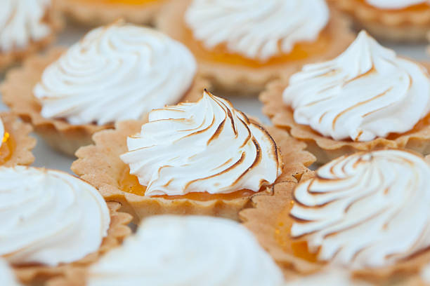 istock Close up of lemon meringue pie 483001034