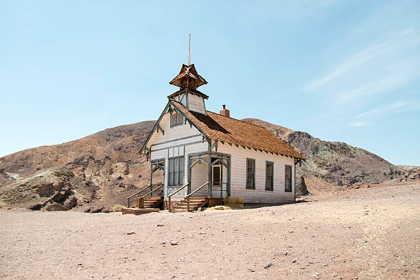 istock Abandoned Desert Church 483024282