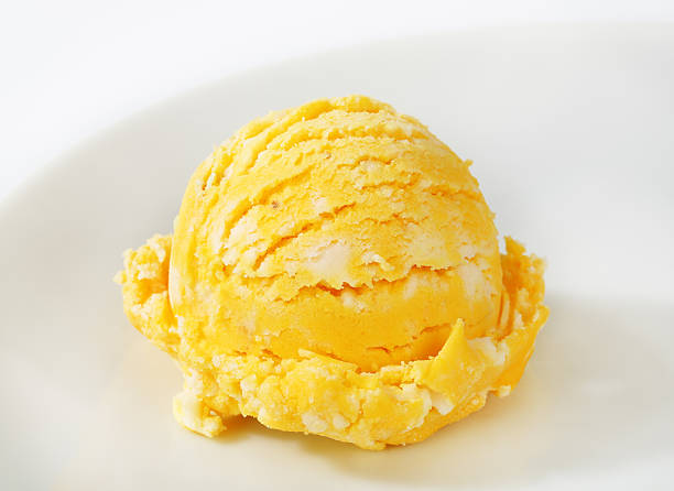 istock Scoop of fruit sherbet 483034702