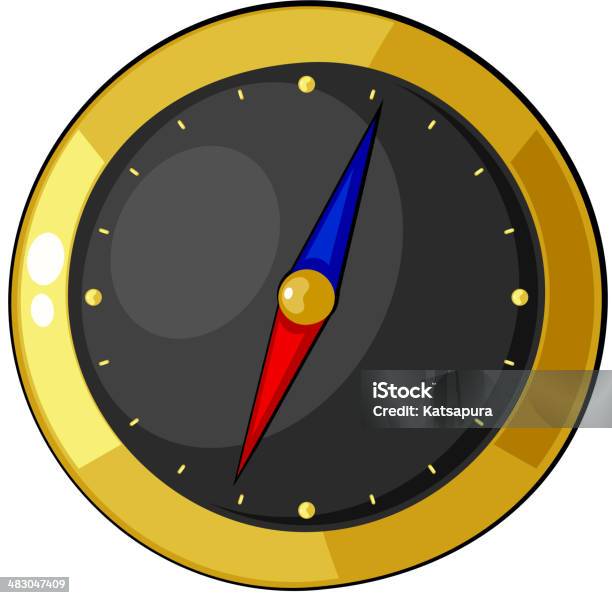 Cartoon Compass Eps10 Stock Illustration - Download Image Now - Abstract, Art, Art And Craft