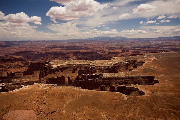 Canyonlands Grand viewpoint stock photo