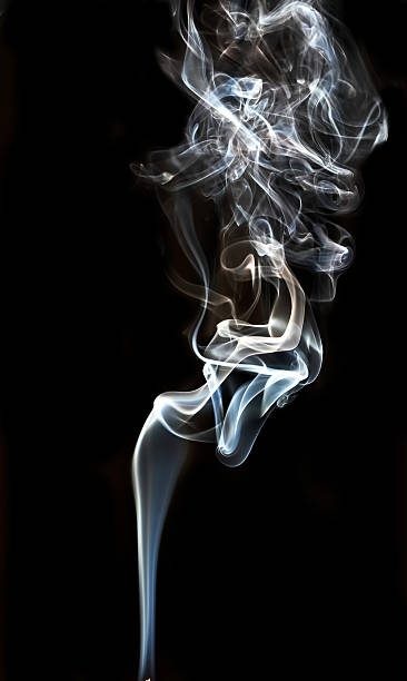 istock textured of incense smoke 483049525