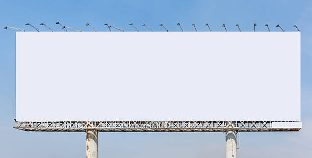 istock View of white blank billboard in the city. 483054426