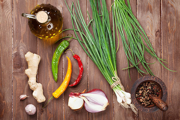 istock Fresh garden herbs and spices 483055206