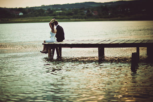 istock Young beautiful married couple 483060566