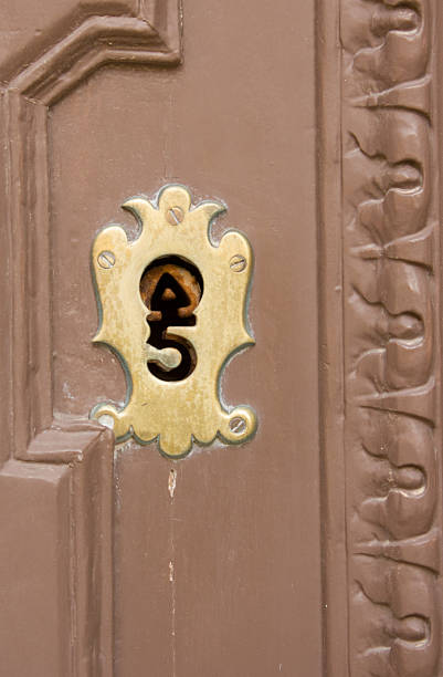 istock Knocker front door of the house Maltese 483060606