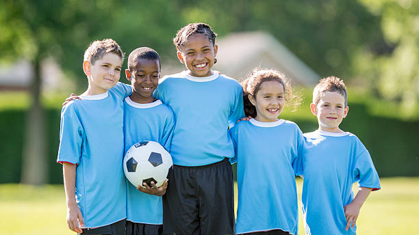 istock Childrens Soccer Team 483060798