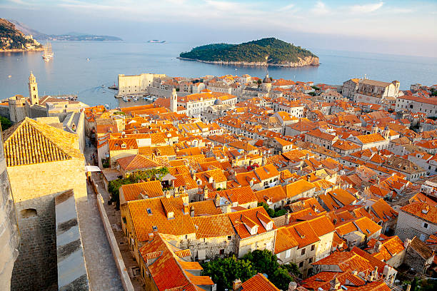 istock Sunset Over Dubrovnik Old Town 483061712