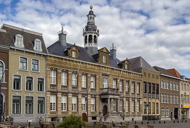 Roermond City Hall, Netherlands stock photo