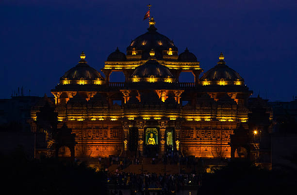 istock Akshardham temple. New Delhi, India 483068756