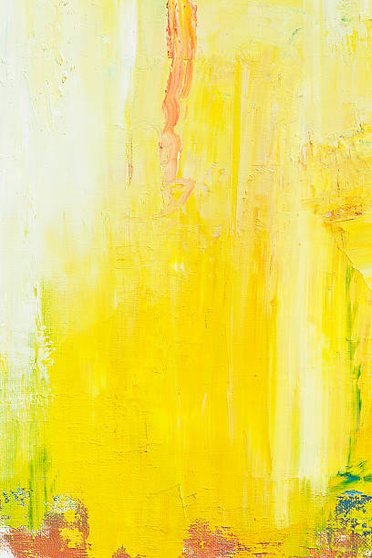 istock Abstract painted yellow textured  art backgrounds. 483069084