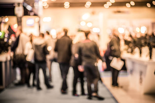istock People at a Trade Exhibition 483069316