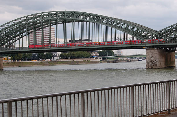 istock Rhine. The bridges and the trains. 483069970