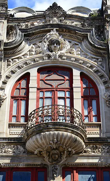 Photo of Art Nouveau balcony
