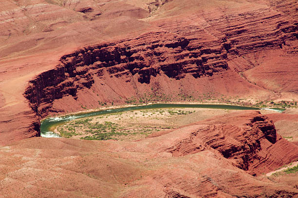 The Colorado River stock photo