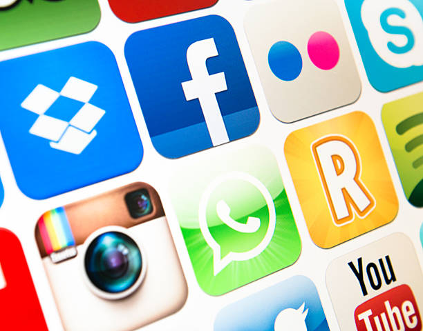 die beliebtesten social-media-symbol app im itunes-online-store - ruzzle stock-fotos und bilder