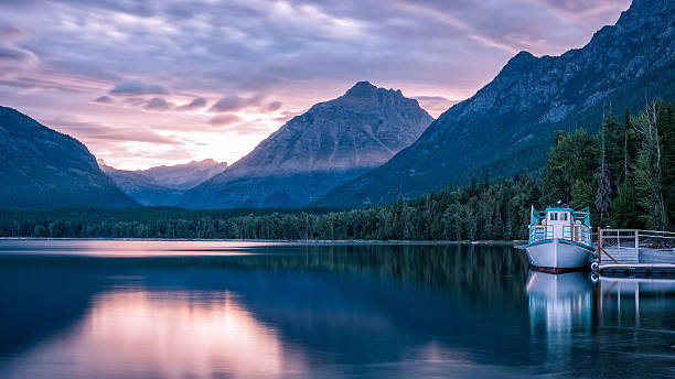 istock Sunrise at Mcdonald Lake 483079246