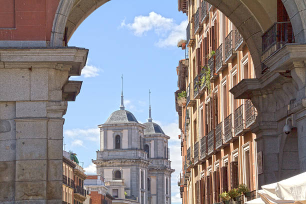 istock famous Plaza Mayor Madrid Spain 483080699