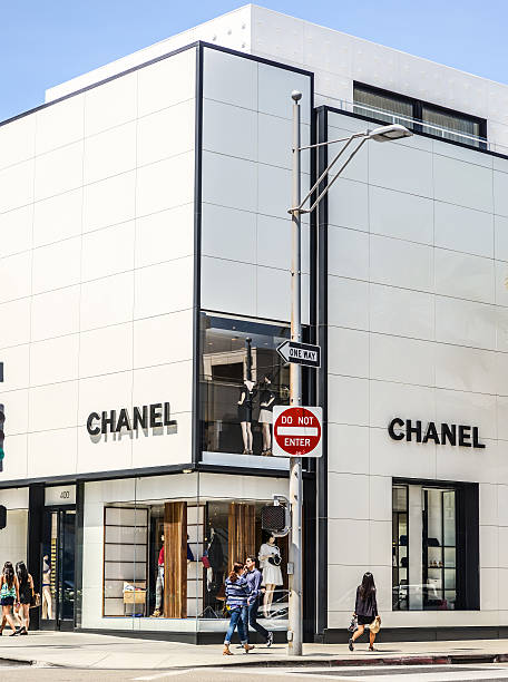 Chanel Store On Rodeo Drive Beverly Hills Usa Stock Photo - Download Image  Now - Arts Culture and Entertainment, Beverly Hills - California, Boutique  - iStock