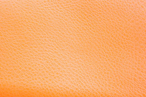 istock Closeup of brown leather texture 483097103