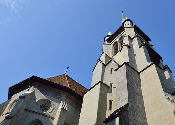 istock church in Lausanne Switzerland 483097264