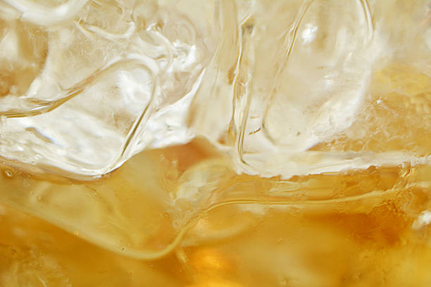 istock Sparkling water, Soft drinks. Cola glass with ice cubes 483098748