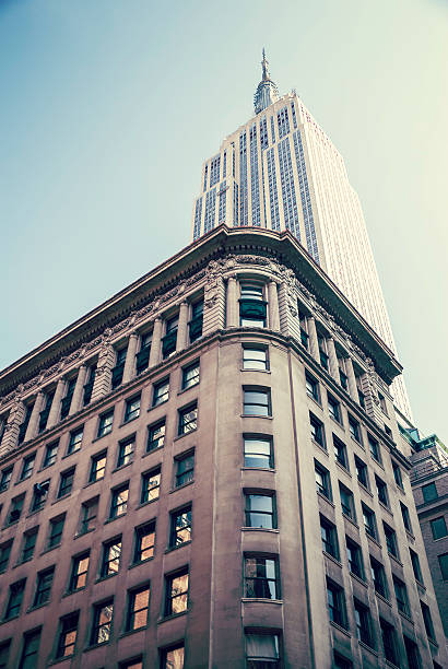 istock Manhattan with Empire State Building, New York 483099477