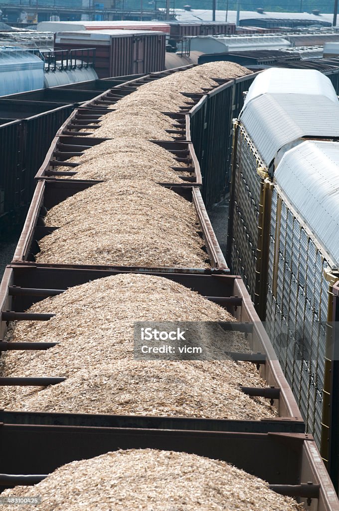 Conserve Rails Transporting Recyclable Materials Stock Photo - Download Image Now ...