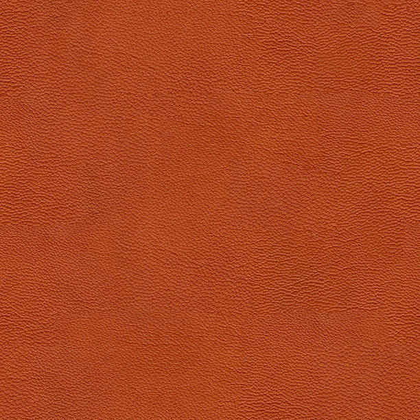 istock Seamless texture of natural reddish leather 483108686