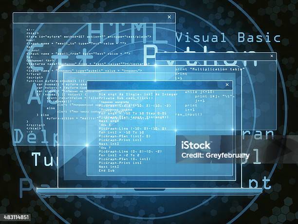 Foto de Código De Programa e mais fotos de stock de Delfos - Delfos, Codificação, Html