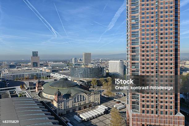 Frankfurt Trade Fair Ground Exhibition Grounds Stock Photo - Download Image Now - Messegelande, Frankfurt - Main, Aerial View