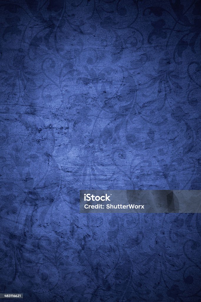 Victorian fondo azul real - Foto de stock de Diseño Cachemir libre de derechos