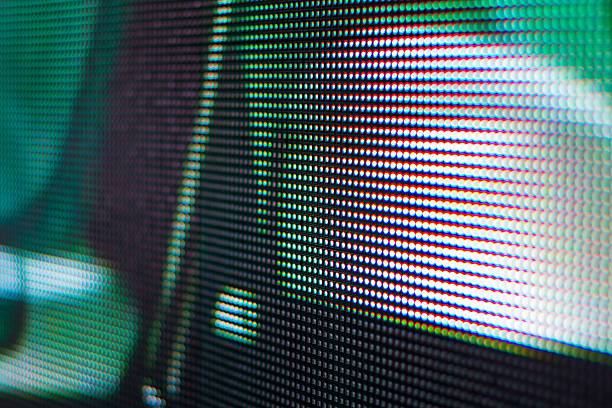 istock Lights and details of LED screen 483116746