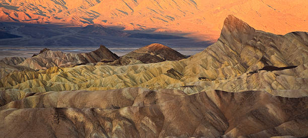 Formation rocheuse de Zabriskie Point Parc National de Death Valley - Photo