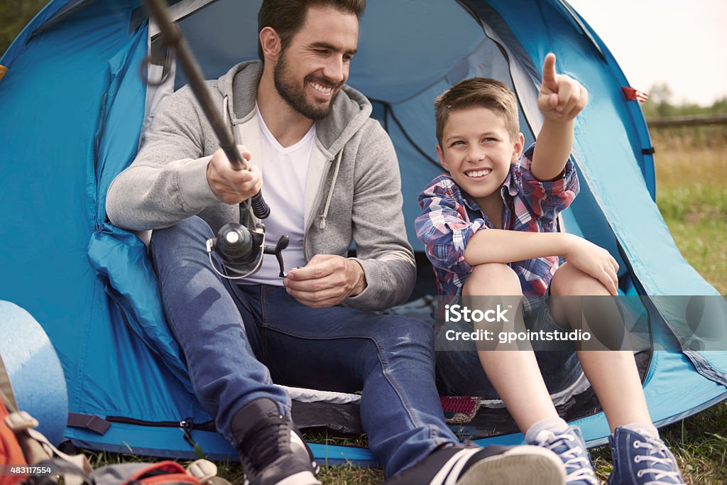 Papa à ce Look. Qu'est-ce que cela ? - Photo de 2015 libre de droits