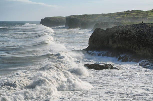 istock Wild cliffs and ocean in Llanes village 483119025