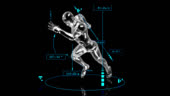 3d Track Sprinter 3d Sprinter With Technical Data HD Stock Video - Download Video Clip ...