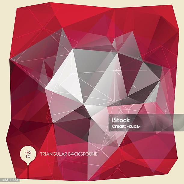 Abstract Polygonal Background Stock Illustration - Download Image Now - Abstract, Art, Art And Craft