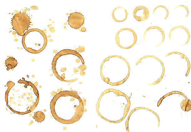 istock Collection stains of coffee 483122055