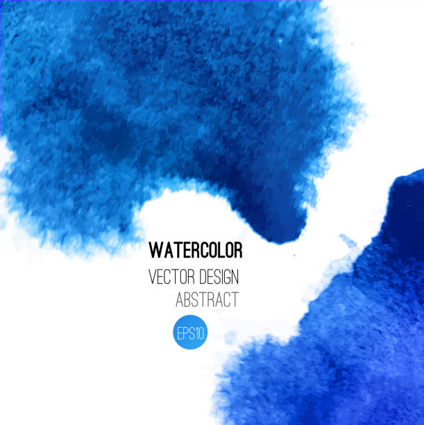 抽象的な水彩バックグラウンド - turquoise sea backgrounds drink点のイラスト素材／クリップアート素材／マンガ素材／アイコン素材