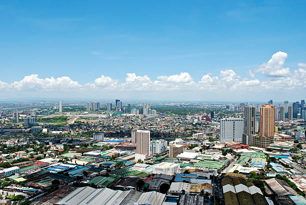 istock Sunny Aerial City View Panorama 483124144