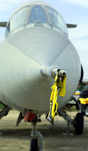 istock Pitot static system in the airplane in the airport 483124266