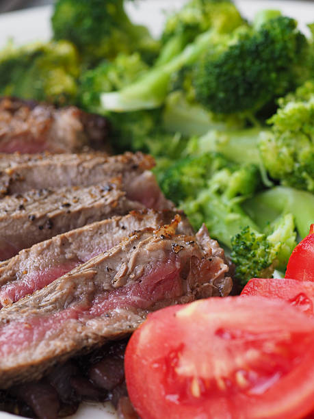Grilled Steak with Vegetables