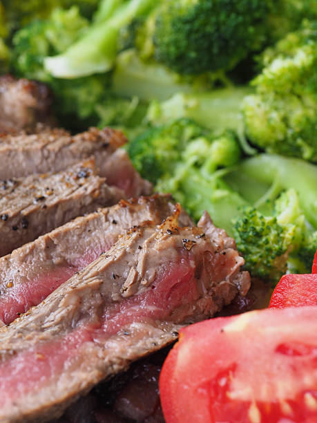 Grilled Steak with Vegetables