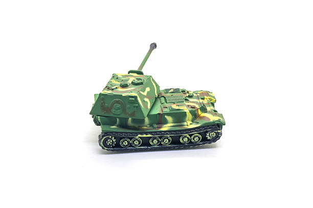 istock World war II tank model toy 483134418
