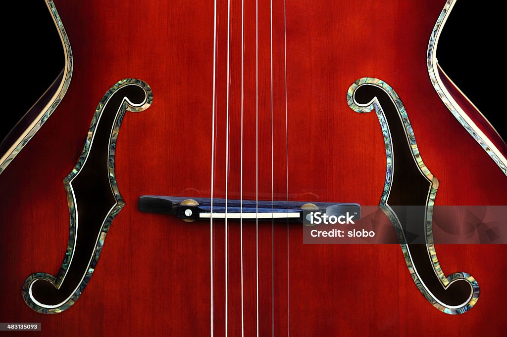 Verzierte Gitarre - Lizenzfrei Akustikgitarre Stock-Foto