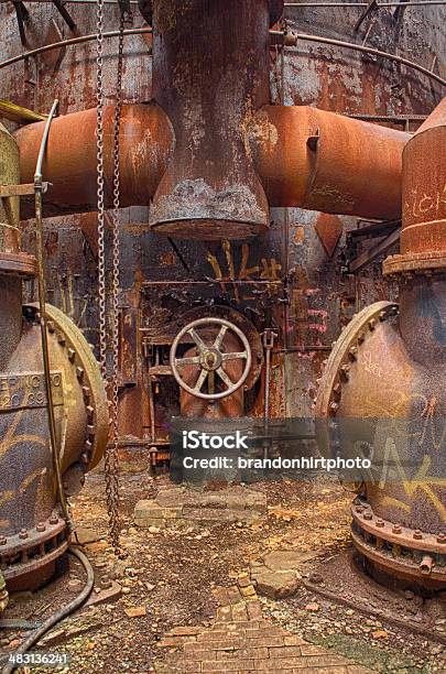 Carrie Furnance Stock Photo - Download Image Now - Abandoned, City, Furnace