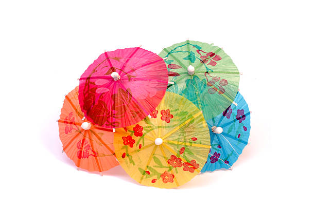 istock Colorful umbrellas for ice cream 483137075