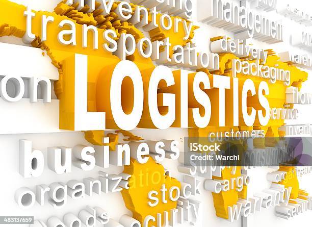 Logistyka - zdjęcia stockowe i więcej obrazów Chmura znaczników - Chmura znaczników, Przewóz, Środek transportu