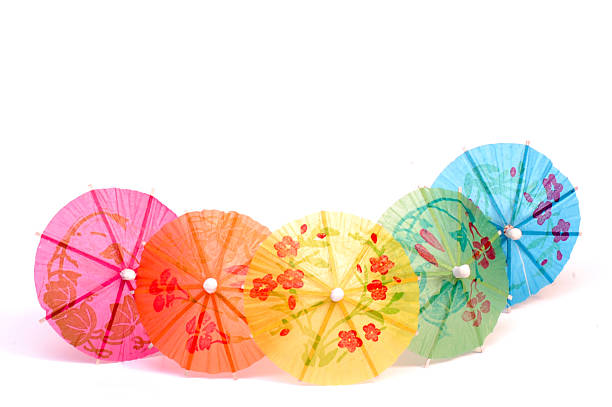 istock Colorful umbrellas for ice cream 483137707